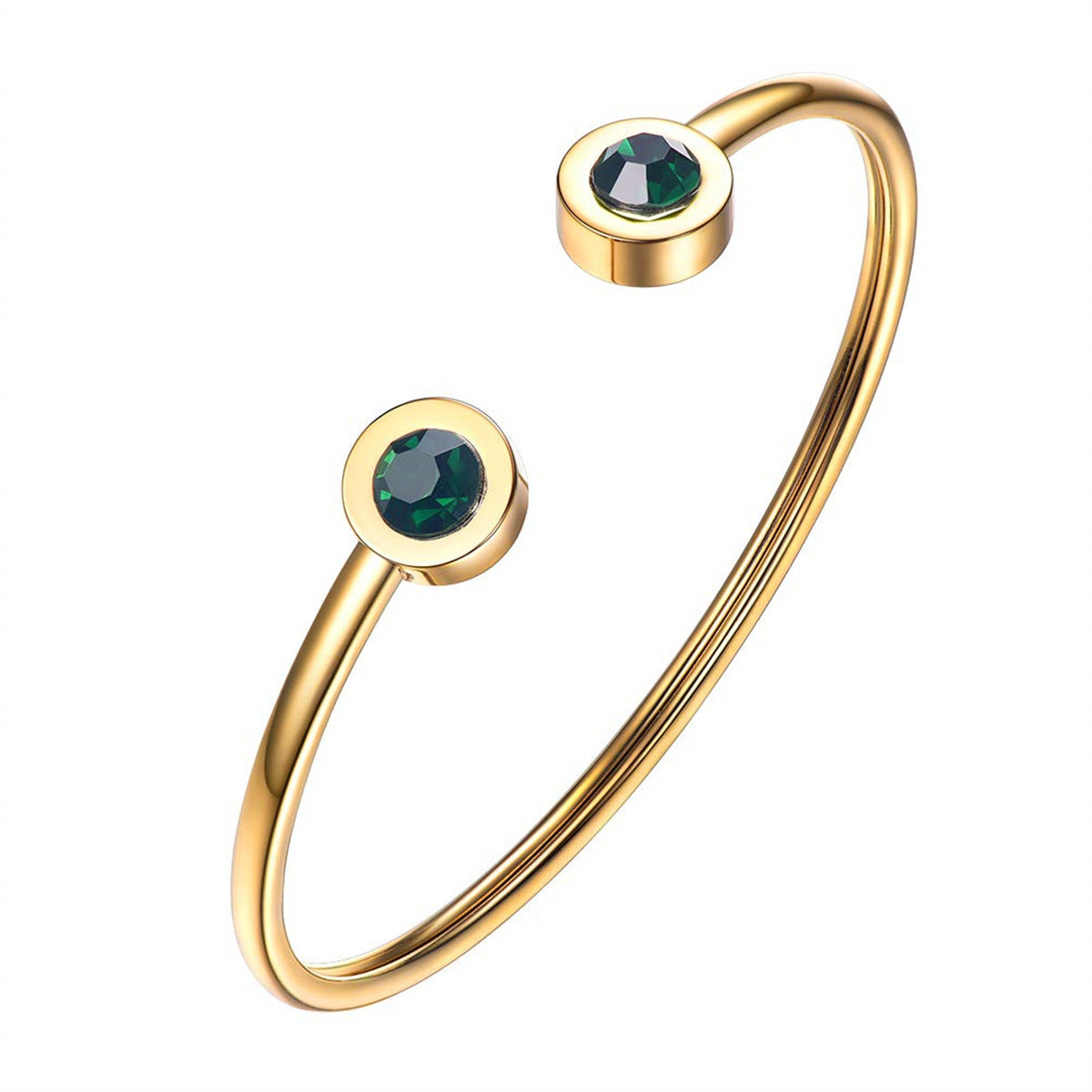 Verdant Cuff Bransoletka | Złoto