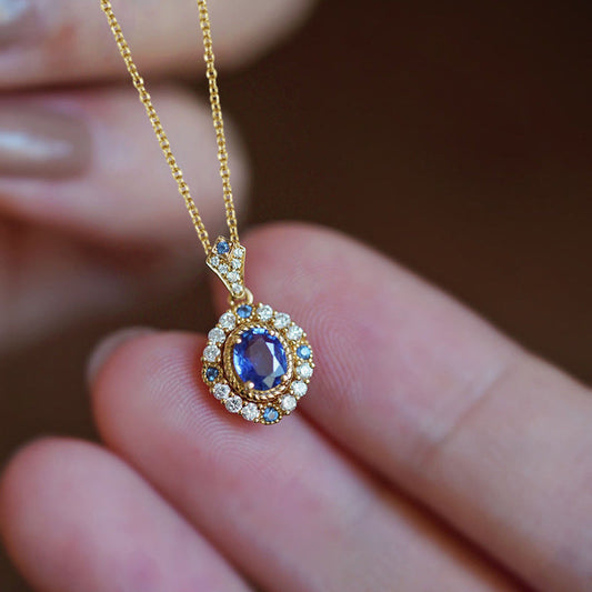 Celeste Royale Pendant Naszyjnik | Złoto