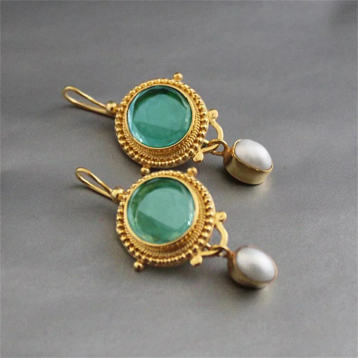 Treasured Turkus Gem Kolczyki