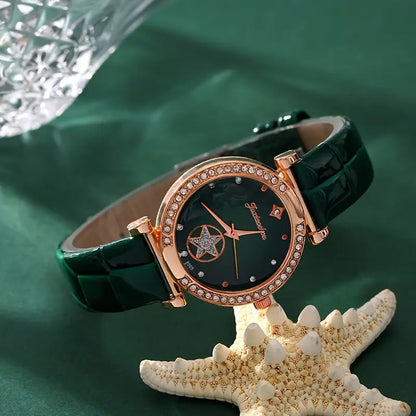Verdantra Timecourt Zestaw Biżuterii | Złoto