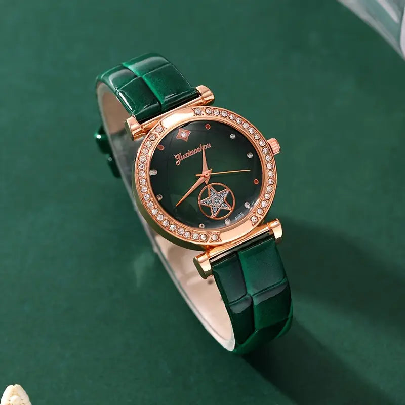 Verdantra Timecourt Zestaw Biżuterii | Złoto