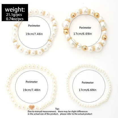 Perła Stacking Zestaw Bransoletek of 4