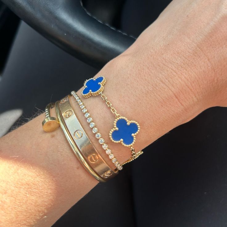Clover Bransoletka Blue