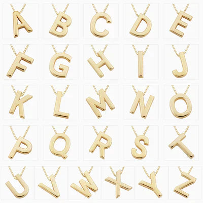 Love letter initial naszyjnik | Złoto