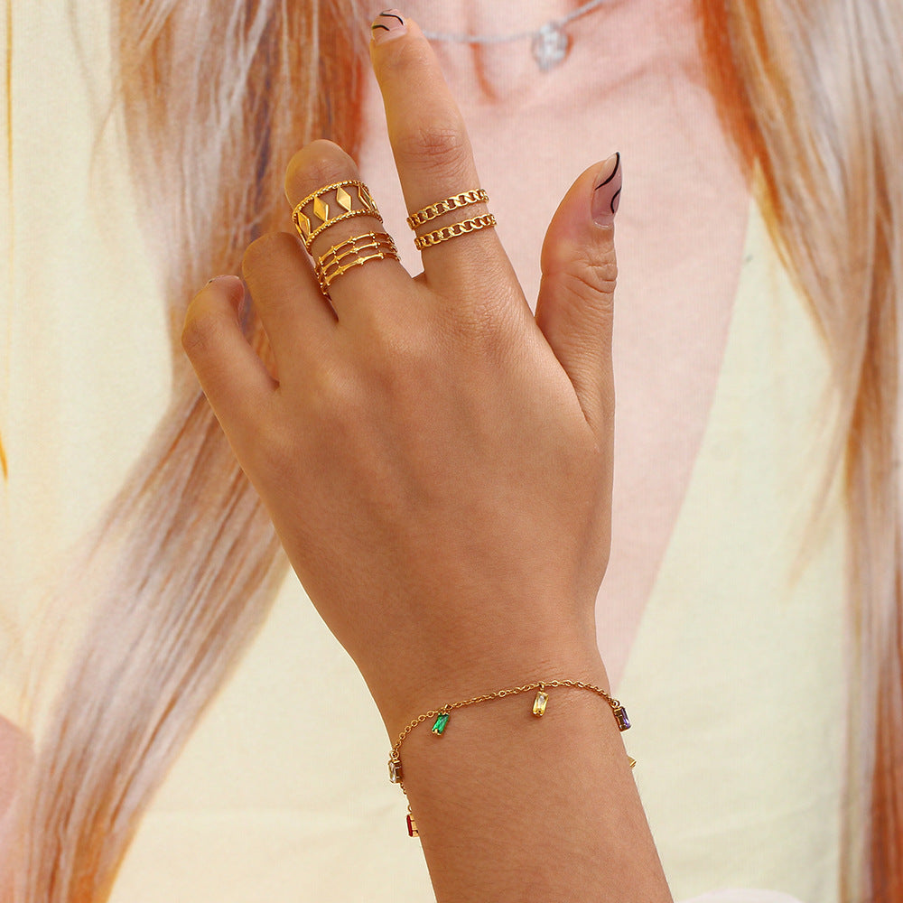 Josephine Gemstone Bransoletka