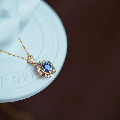 Celeste Royale Pendant Naszyjnik | Złoto