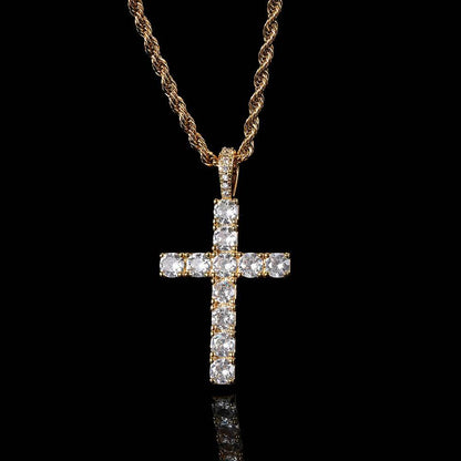 Cross naszyjnik | Złoto