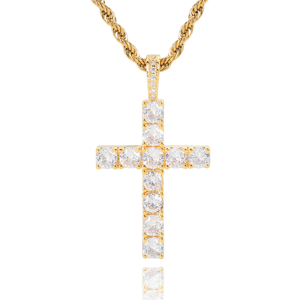 Cross naszyjnik | Złoto