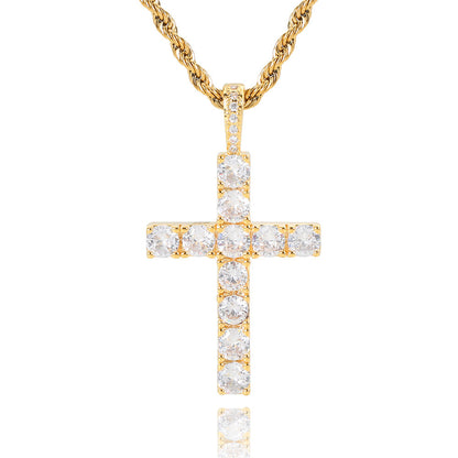 Cross naszyjnik | Złoto