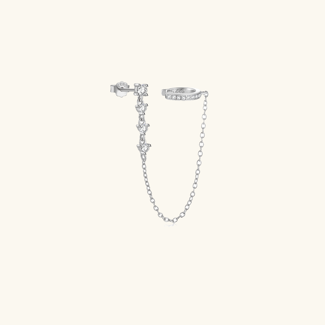 Audra Chain Cuff Kolczyk