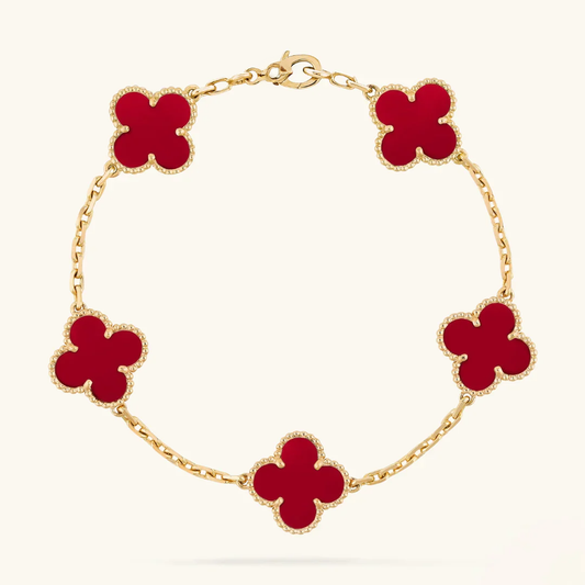 Clover Bransoletka Red