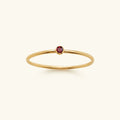 Amelia Birthstone Stacker Pierścionek