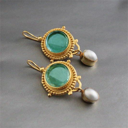 Treasured Turkus Gem Kolczyki