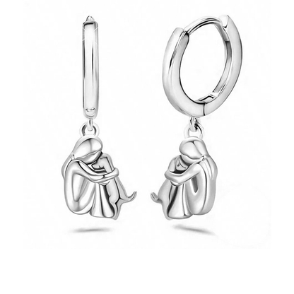 Wynter™ - Hug Pendant with Matching Kolczyki