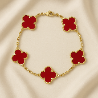 Clover Bransoletka Red